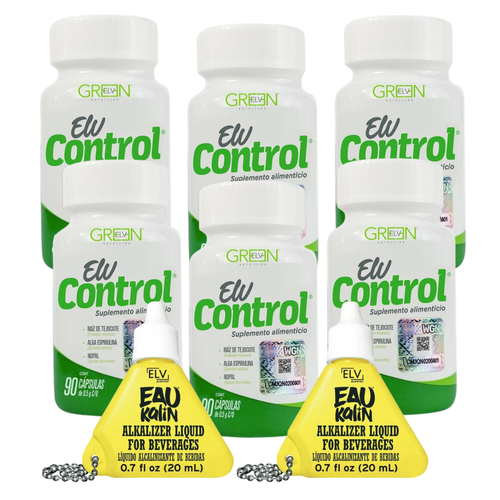 Paquete Navideño ELV Green Control + Eau Kalin