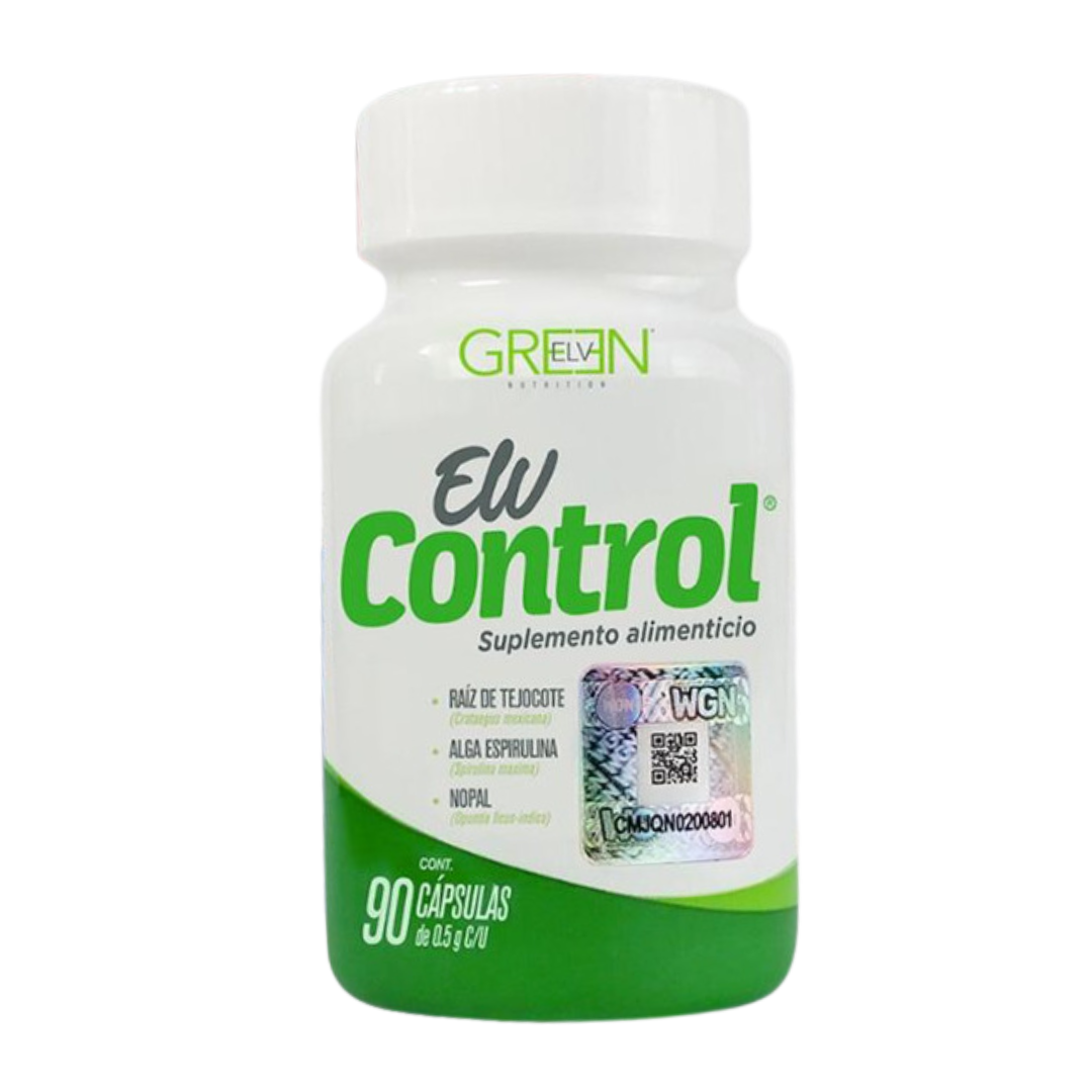 Green Elv Control nueva presentación + Moringa + Eau Kalin (3 meses)