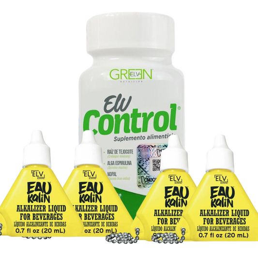 Green Elv Control nueva presentación + Eau Kalin (3 meses)