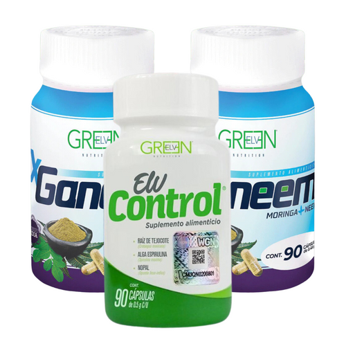 Green Elv Control nueva presentación+ Moringa